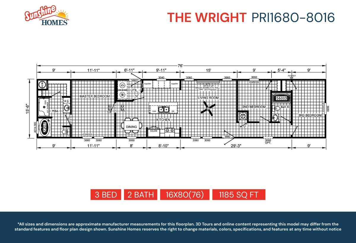 その他 Plan B wgteh8f Prime The Wright PRI1680-8016 - Sunshine Homes